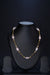 925 silver Rose Quartz & Pearl Necklace