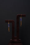 Ivika Tanzanite Silver Ball Earrings