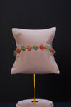 Ivika Pink & Green Melon Bracelet