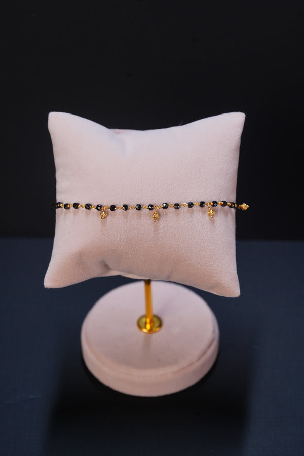 Ivika Black CZ Stone Bracelet