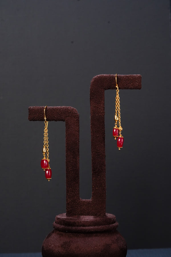 Ivika Ruby Chatam Earrings