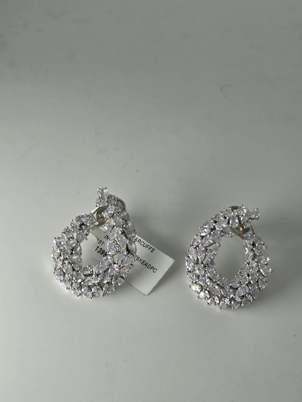 925 silver STYLISH SILVER EARRINGS