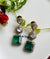 925 silver moissanite earrings