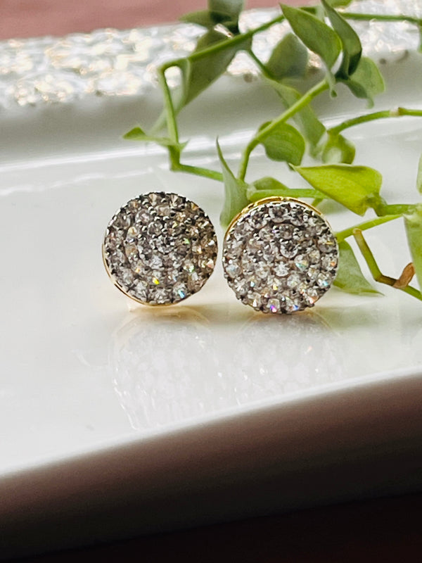 925 silver CZ earrings
