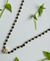 Ivika cz black beads chain