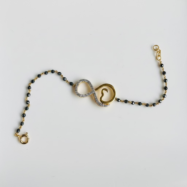 925 silver infinity bracelet