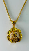 925 silver laxmiji pendant