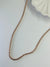 925 rose gold silver chain