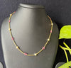 GF tourmaline and pearl 925 silver chain