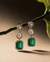 925 silver moissanite earrings