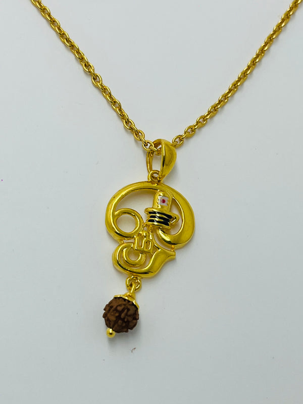 925 silver shiv pendant