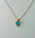 925 silver rose gold pendant with chain
