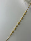 925 silver gold plated bracelets