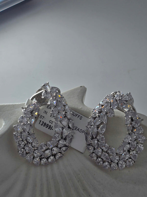 925 silver STYLISH SILVER EARRINGS