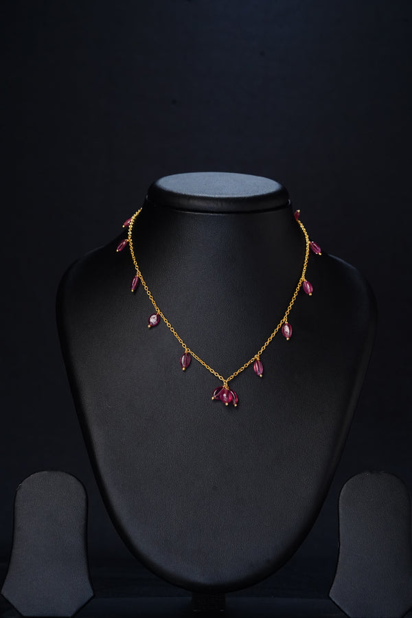 Ivika Classic Ruby Single-Line Chain