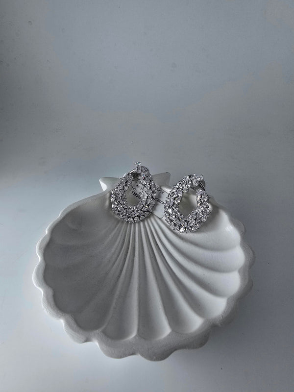 925 silver STYLISH SILVER EARRINGS