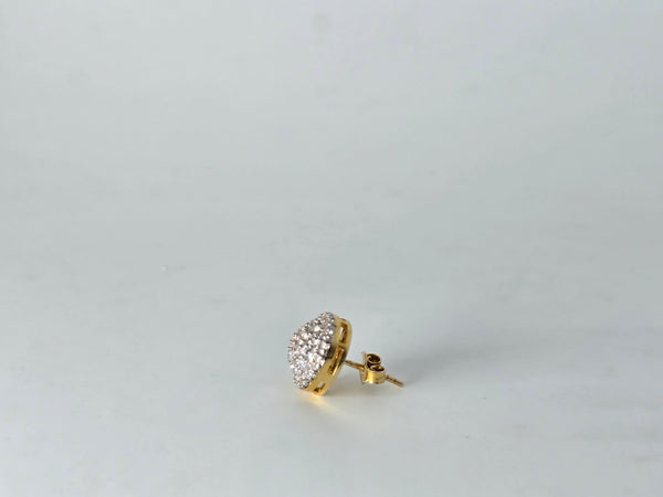 925 silver CZ earrings