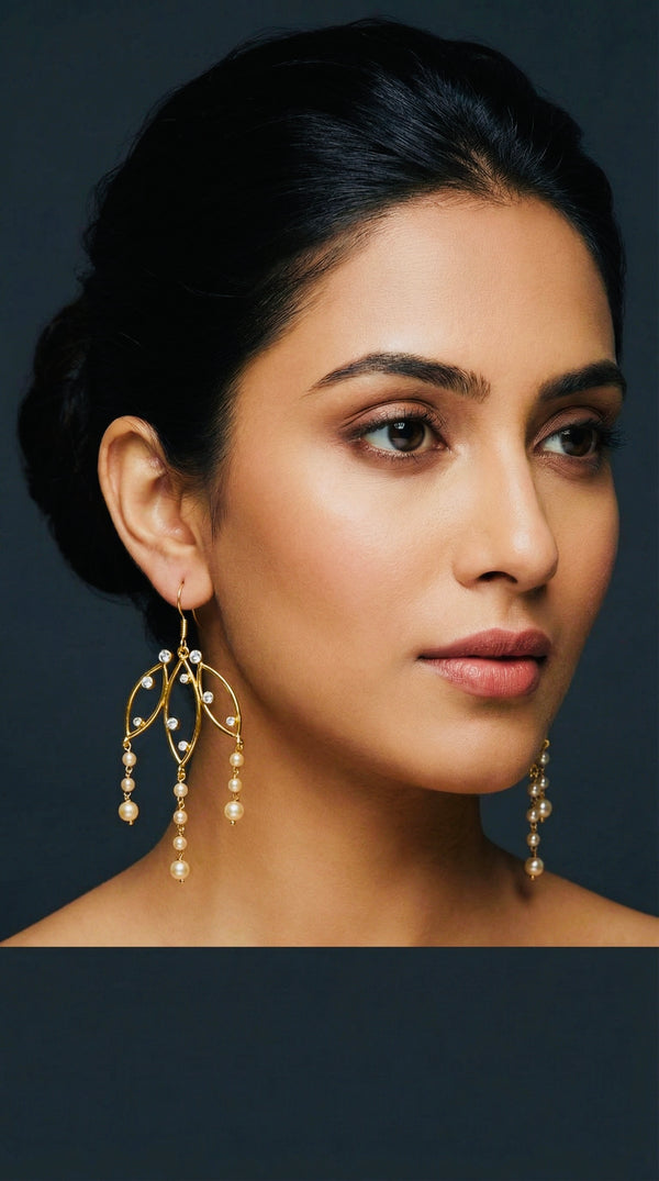 Ivika long earrings