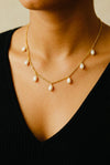 925 silver chain with earings