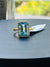 925 silver blue topaz ring