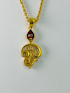 * 925 silver Shiv pendant