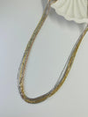 925 silver tri tone chain