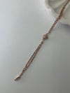 925 silver rose gold bracelet