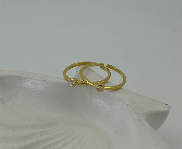 925 silver toe ring