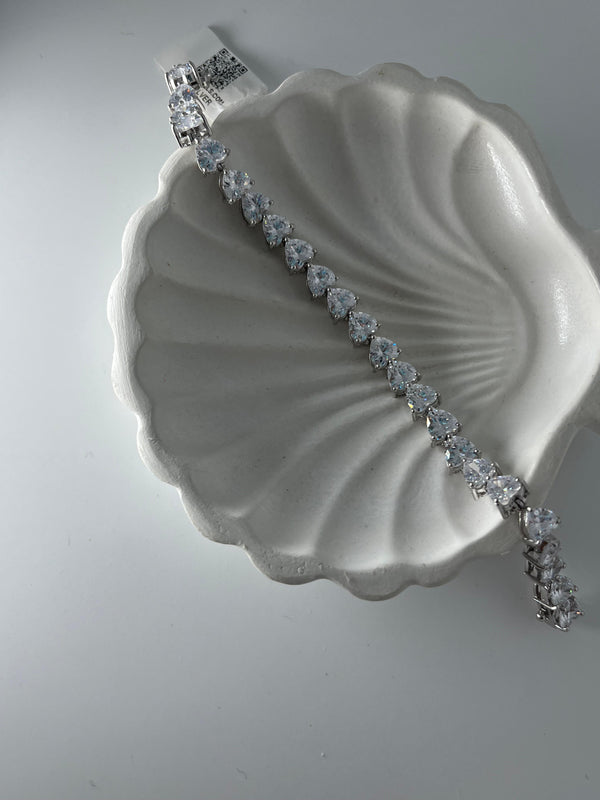 925 heart shape bracelet