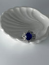 925 silver neelam ring