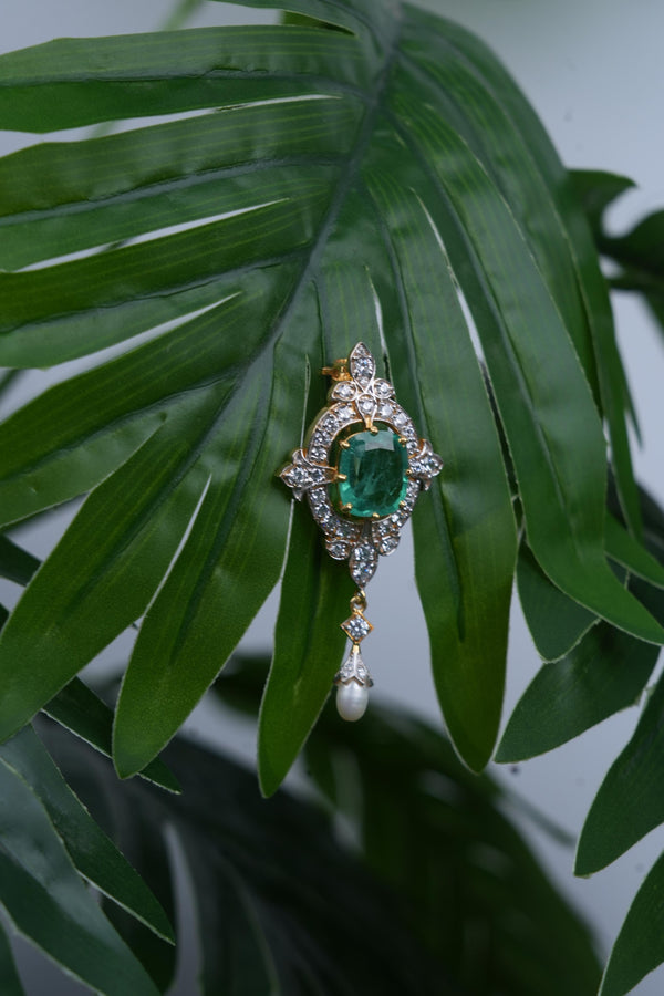 925 silver brooch
