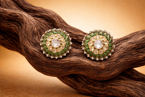 Ivika moissonite earrings