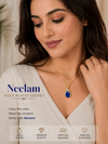 925 silver Neelam locket
