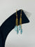 925 silver leaf earrings