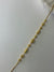 925 silver gold plated bracelets