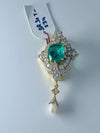 925 silver brooch